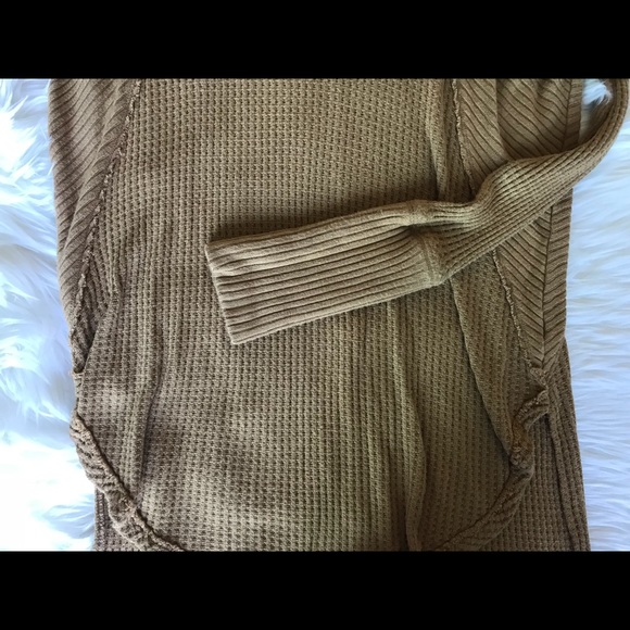 Free People Layering Scoopneck High Low Thermal - Picture 5 of 7